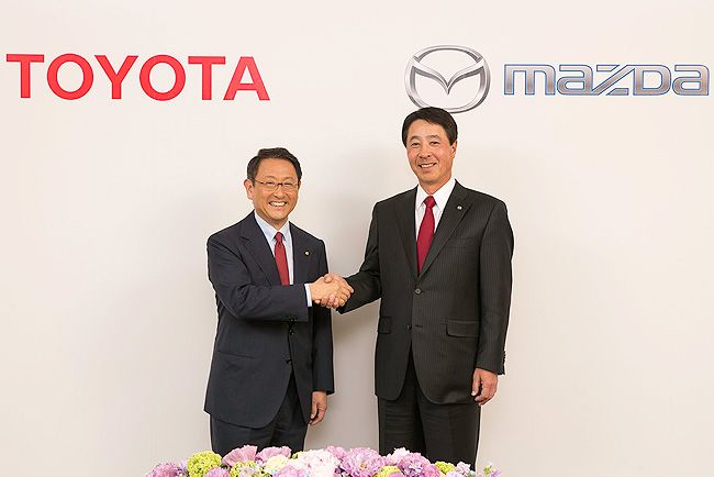 A Toyota miatt lesznek hidrogénesek a Mazda autói