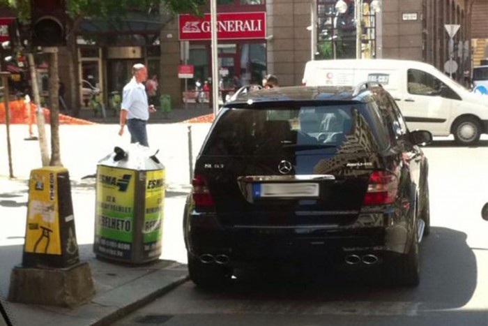 A mercis, aki úgy parkolt tilosban, ahogy nem sokan