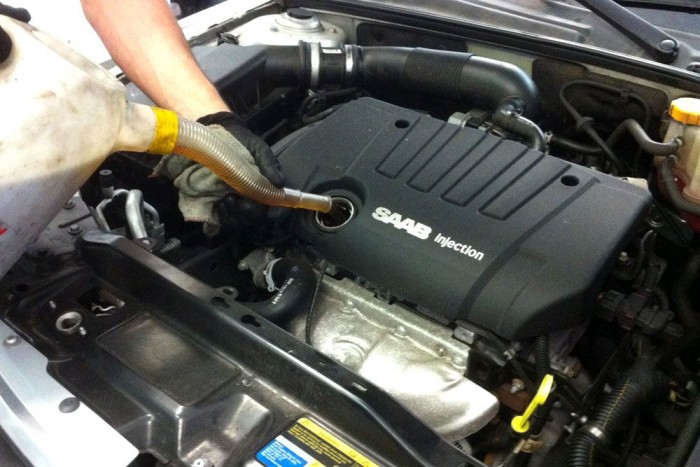 Szép, tiszta a motortér is, pedig nem takarította senki