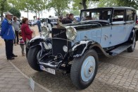 Hispano-Suiza H6B 1922 - Franciaországban gyártották 6,5 literes motorral. Ez volt a legdrágább autó a versenyen, bőven 1 milliárd forint forintnak megfelelő eurót ér, és el is hozta az idei verseny első helyét.