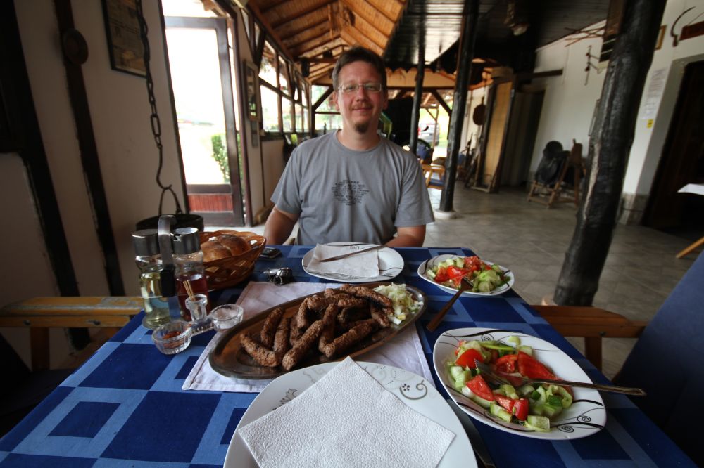 Cevap, még Szerbiában. Ez is már majdnem tipikus török kaja különben, persze csak ha nem disznóból készül