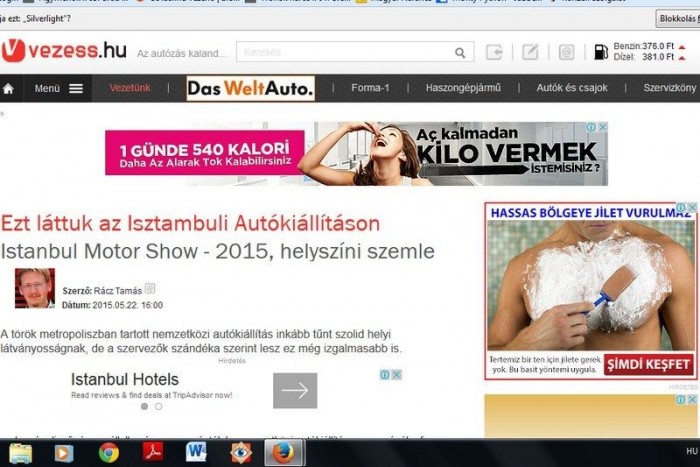 Törökország egy végtelen Monty Python jelenet 14 | Vezess Tamásnak ilyen jópofa, személyre szabott reklámot dobott a Google. Mellszőrtelenítő szett