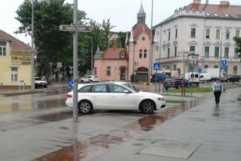 A hét hülyéje Győrben borzolta a kedélyeket