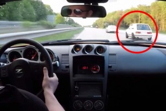 Két sportgépet alázott egyszerre a Golf I-es