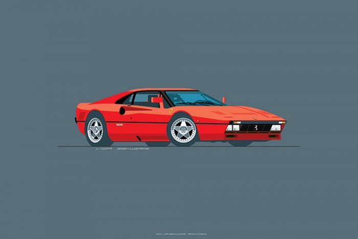 5 menő autós poszter a faladra, ha bírod a minimált 8 | Vezess 1986 Ferrari 288 GTO