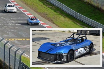 Íme, a világ leggyorsabb hidrogén-üzemű autója