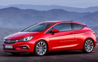 Ilyen lehet az új Opel Astra kombi és szedán
