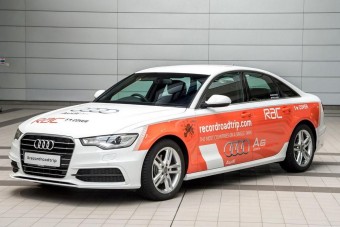 Világrekord-kísérlet dízel Audival