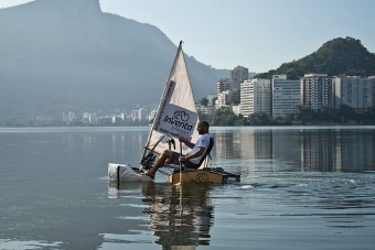 Itt a vízben is tekerhető bicikli