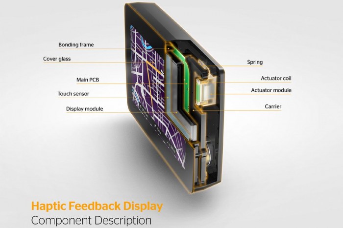 Rezgő érintőkijelző az autóban 4