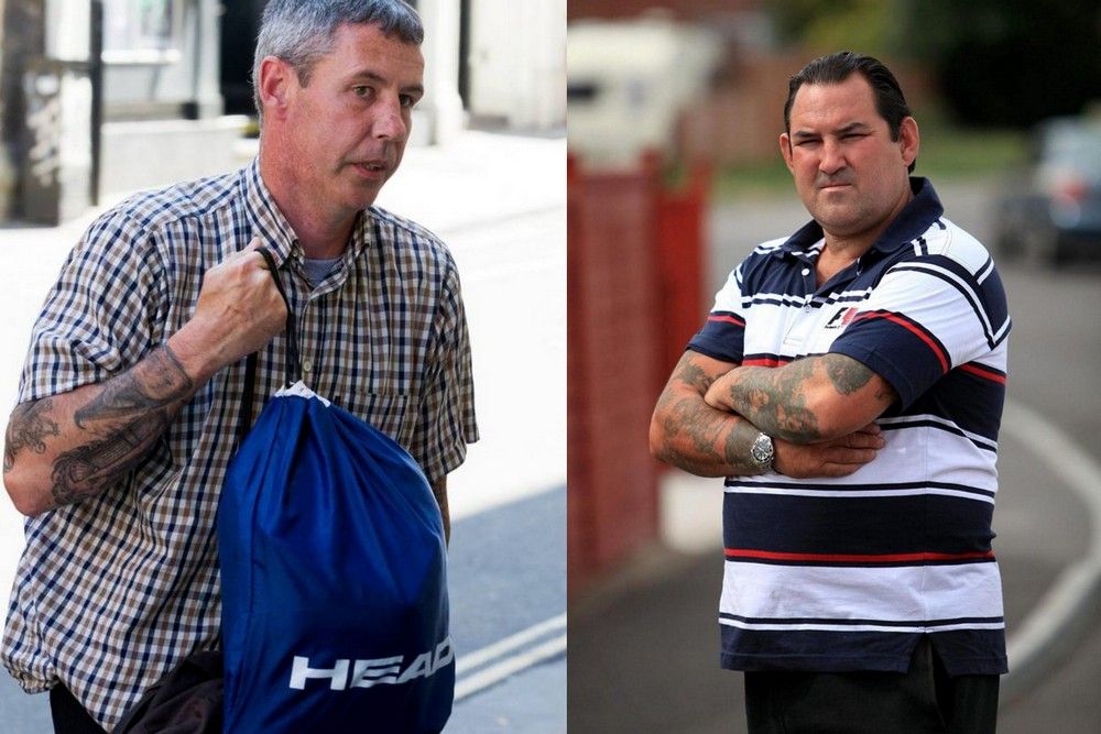 John Crowley (balra) és Peter Cox