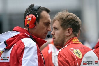 F1: Vettel elkenődött a negyedik helytől