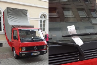 Nincs nagyobb fafej a német parkolóőröknél