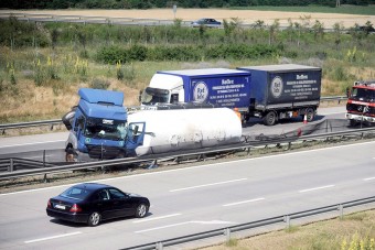 Másfél órára lezárják az M0-st