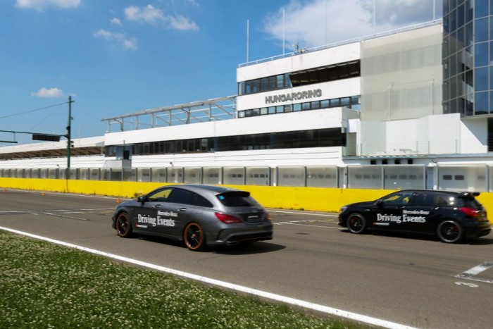 AMG-nap: 500 lóerő felett a Hungaroringen 7 | Vezess 360 lóerő a 360 lóerő ellen: A 45 AMG VS CLA 45 AMG Shooting Brake