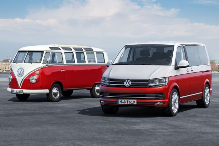 Friss erővel támad a VW Transporter 2 A T6 termékvonal sztárja a Generation Six sondermodell, gyönyörű felnijével és kéttónusú fényezésével