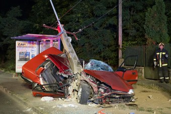 Brutális baleset miatt zárták le az M5-ös bevezetőjét