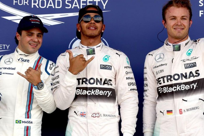 F1: Rosberg a bal első kerék miatt morog