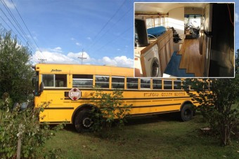 Így lesz egy lepukkant buszból guruló álomotthon