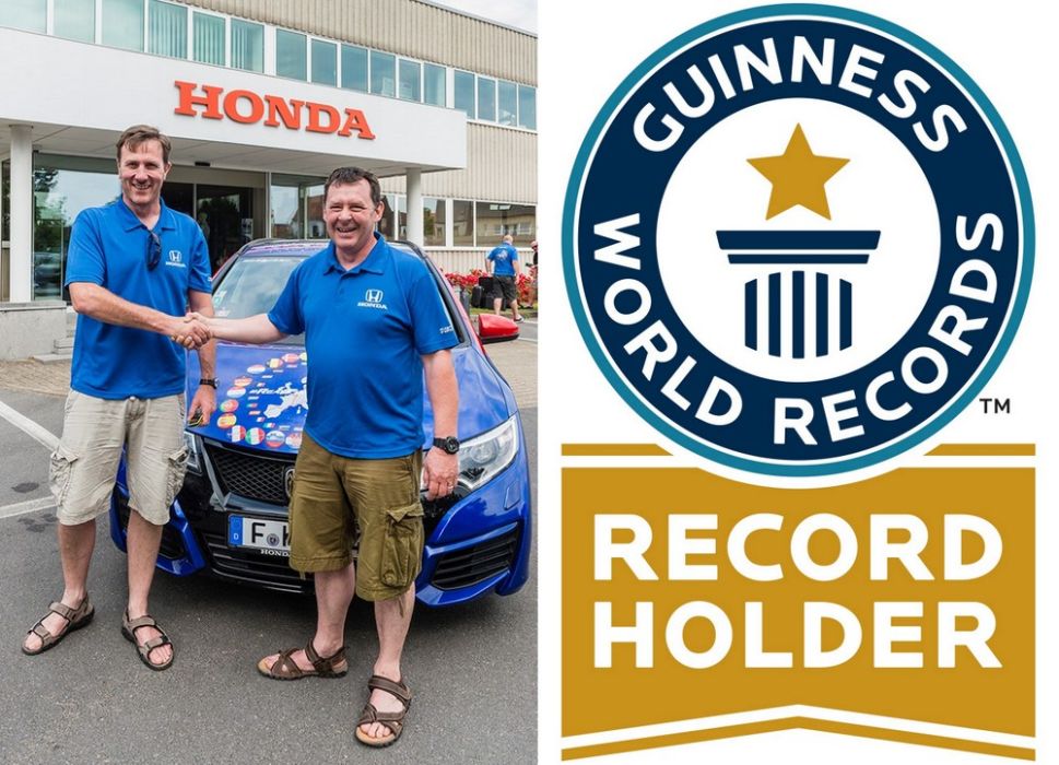 Guinness-rekordot döntött a Honda 4