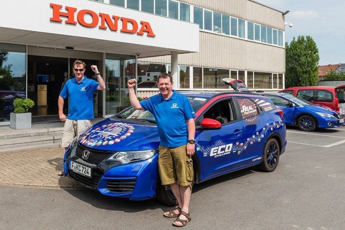 Guinness-rekordot döntött a Honda 4