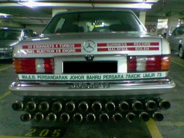 Esztétikailag káros kipufogók gyűjteménye 8