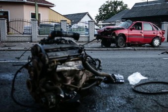 Biztonsági kamera rögzítette a tragikus gyorsulási versenyt