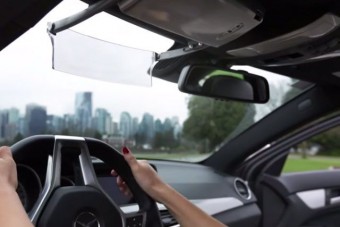 Napellenzőből head-up display