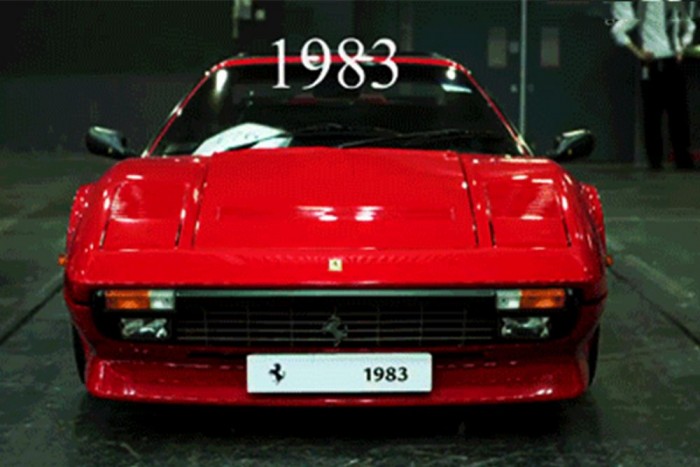 A Ferrari 30 éve belefér egyetlen képbe