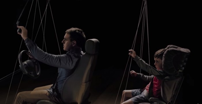 Ha egy autós idióta, annak a gyereke is az lesz