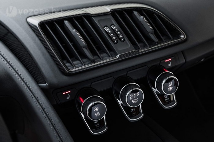 A légkondicionáló berendezés kezelőfelülete lebegő hatást kelt 