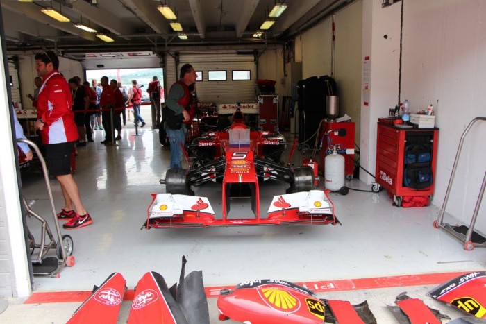 Az F1 2012, amivel Felipa Massa, és Fernando Alonso küzdött a világbajnoki pontokért. Jellegzetes lépcsős orrkialakítása miatt marad emlékezetes darab.