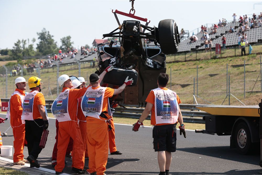 F1: Óriási baleset a Hungaroringen 6