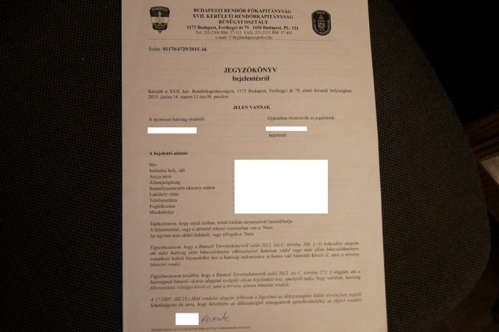 Az ember, akinek az okmányiroda ellopta az autóját 5 Az első jegyzőkönyv felvétele után három hétig nem történt semmi, utána kellett bemennie Leventének egy másik kapitányságra újra elmondani mindent