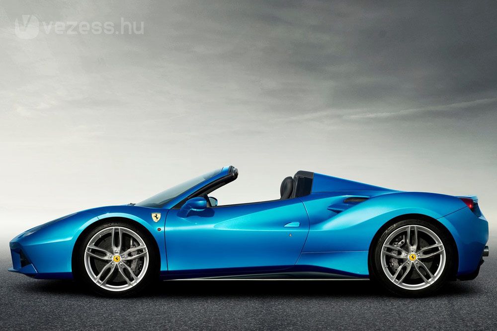 Nem volt még erősebb V8-as Ferrari Spider 4