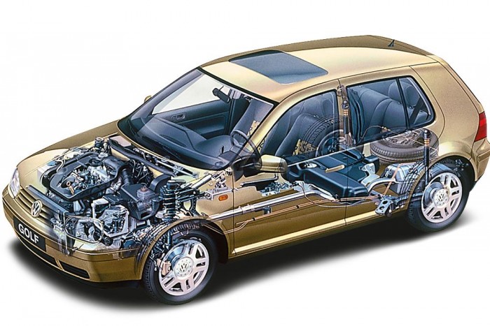 Csak féltestvérek: Audi A3 és Volkswagen Golf IV 8 Gyenge pontok: vezérműszíj, vezérműtengely, PD-elemek, turbófeltöltő, elektromos ablakok, váltó, hátsó tengelycsapágy, hengerfejtömítés, fedélzeti komputer, rozsda a csomagtérajtón