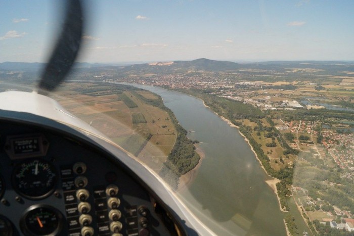 A Dunakanyar az égből