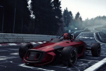 Így nézne ki ma nagyapáink versenyautója