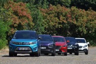 Olasz dízelmotorjával nagyon megy és nagyon hangos az Esztergomban gyártott Vitara