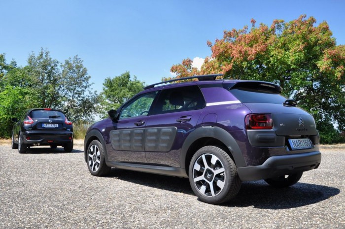 Összehasonlító teszt: melyik a legjobb csajterepjáró? 3 Öt év után sem unalmas a Juke, a C4 Cactus igazán eredeti és ötletgazdag, amilyennek egy jó francia autónak lennie kell