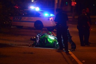 A kertben landolt a motoros leszakadt lába