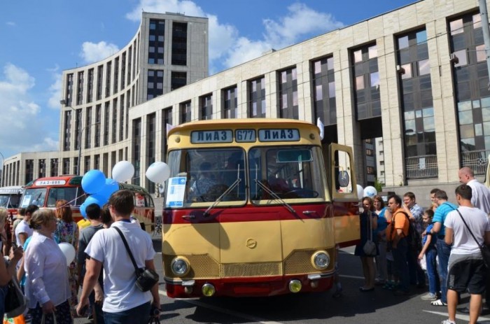 A LiAZ-677 a Szovjetunió legkommerszebb buszának számított 