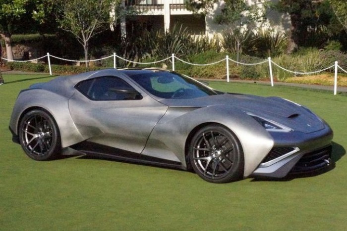 Titánból készült szupersportkocsi