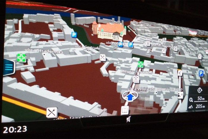 Szép, 3D-s  térképpel varázsol el a fedélzeti GPS