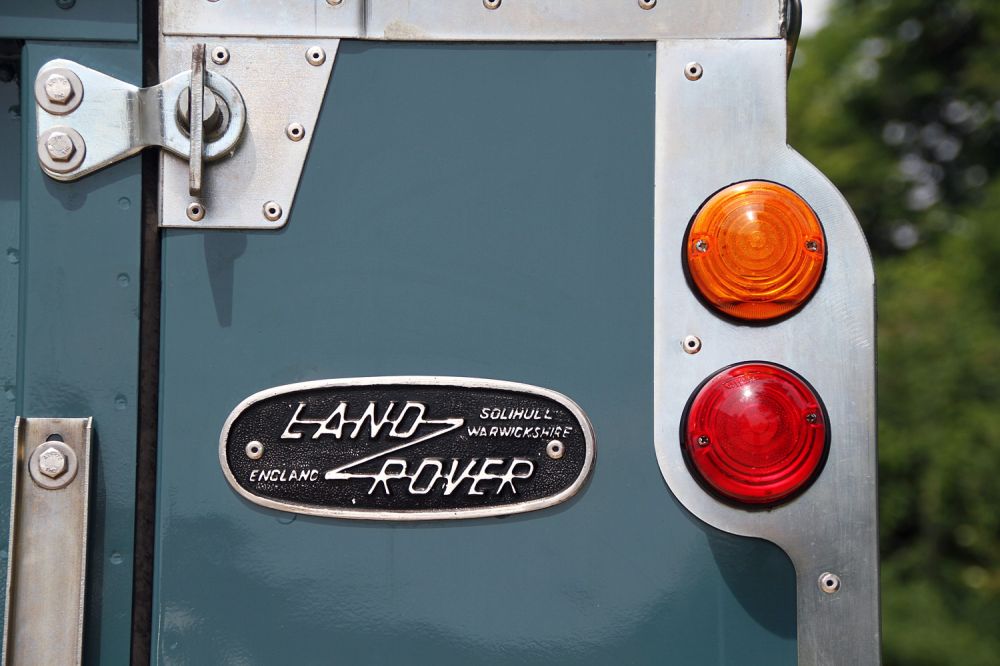 Régi Land Rover embléma