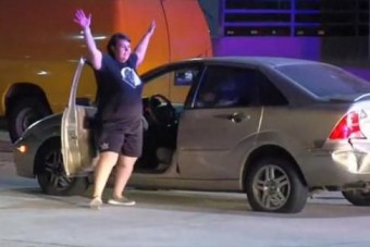 Ilyet még nem láttál, a rendőröket is sokkolta egy nő