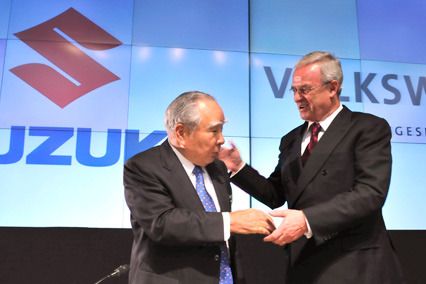 Amikor még minden rendben volt: Martin Winterkorn és Szuzuki Oszamu 