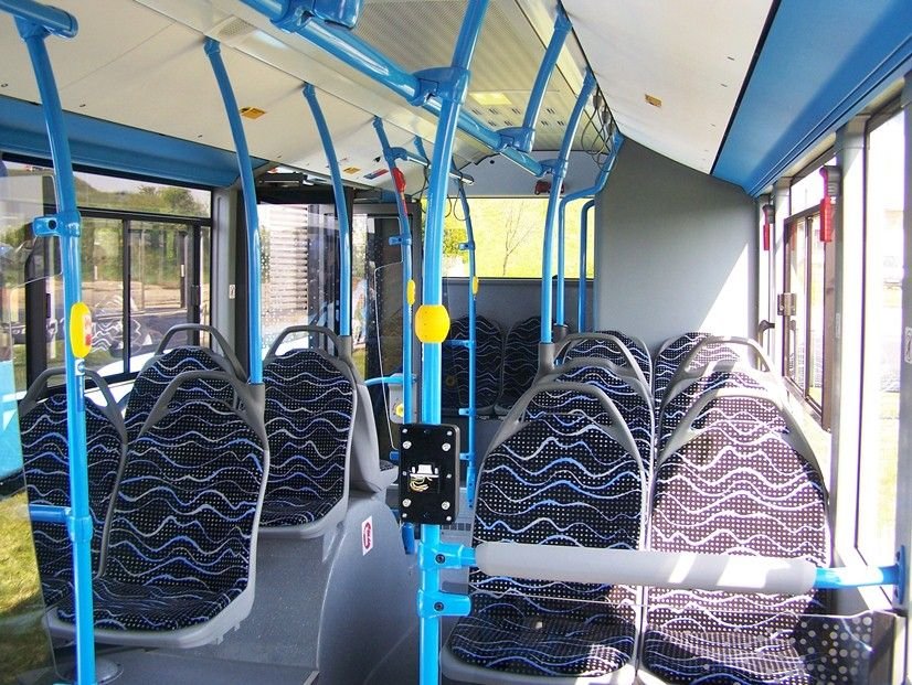 Szóló Citaro belső tere