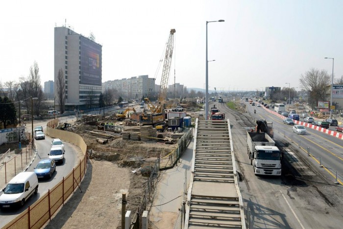 Változik a közlekedés az M1-M7 bevezetőjén 2 Változik a közlekedés az M1-M7 bevezetőjén 2