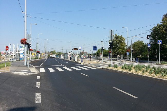 Véget ért az útfelújítás az Élessaroknál